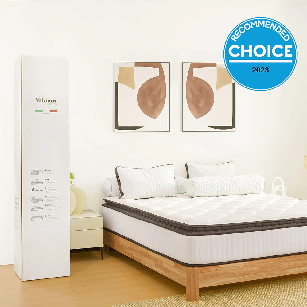 Choose Valmori Mattresses endorsed by Choice and Bedbuyer