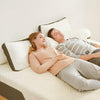 newly weds sleeps comfortably on their valmori hybrid firm mattress