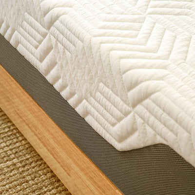 medium shot of valmori hybrid mattress featuring its gorgeous texture design