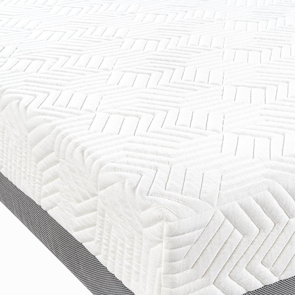 valmori hybrid mattress featuring its beautiful pattern design