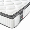 closer look on valmori mattress logo on the side of their mattress